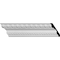 Ekena Millwork SAMPLE - 4 7/8"H x 3 1/2"P x 6"F x 12"L Bedford Egg & Dart Crown Moulding SAMPLE-MLD04X03X06BE - alternate 1